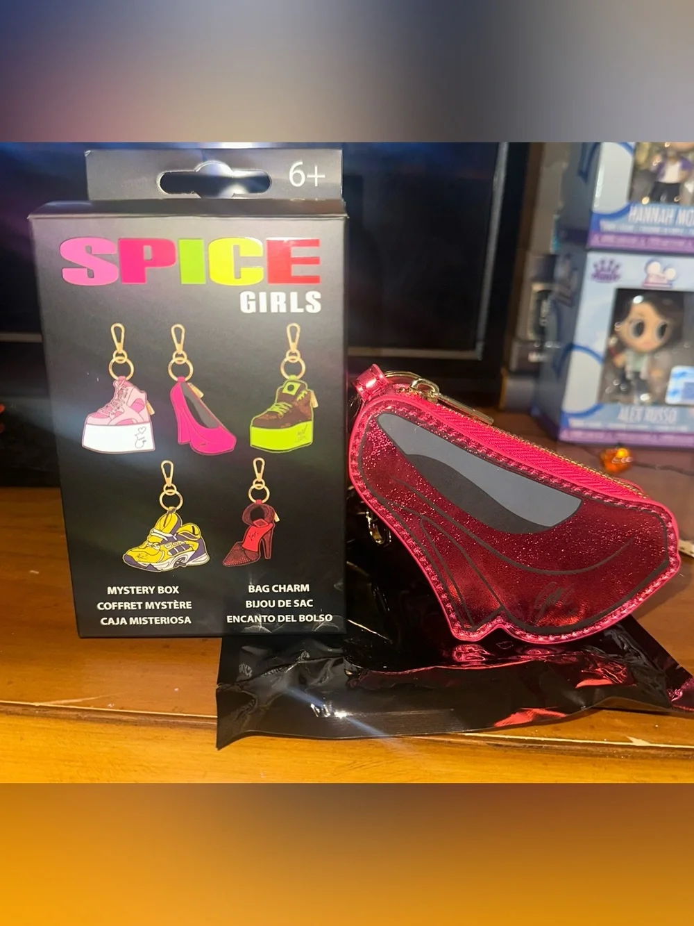 Loungefly Spice Girls Blind Box Shoe Bag Charm ✨ Ginger Spice ✨